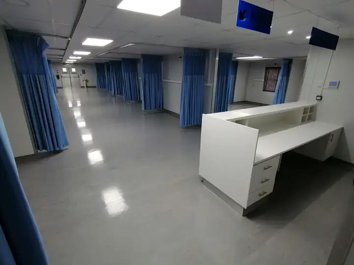 Provincial hospital: nurses' station