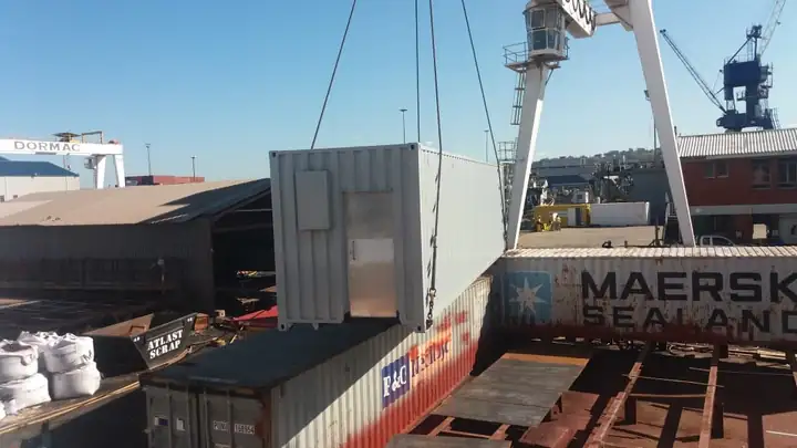 Safe havens: crane loading